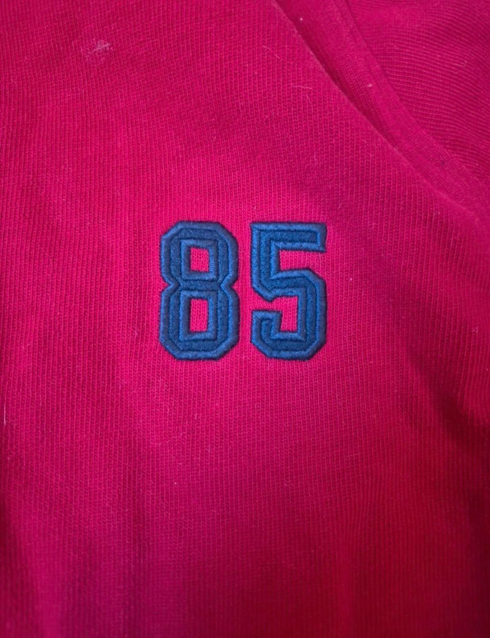 Polo manga larga vermelho/azul. Tommy Hilfiger. Tamanho 16 anos – photo 3